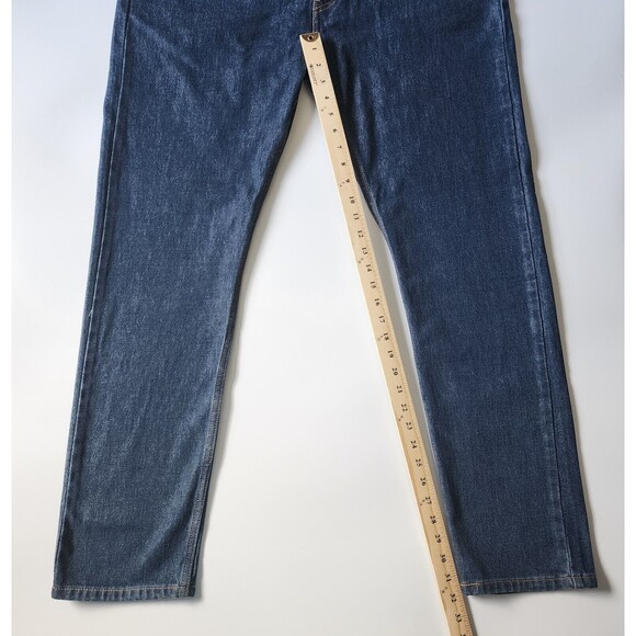 Levi's 512 Jeans Mens Size 38x32 Lot of 2 Slim Taper Stretch Medium Blue Denim - Picture 16 of 16